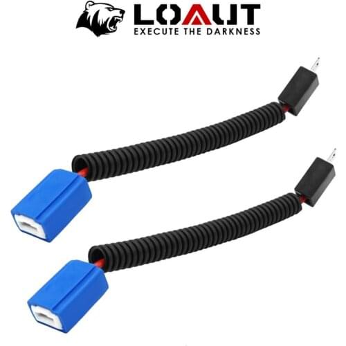 H1 Car Truck Female Ceramic Headlight Extension Connector Plug Light Lamp Bulb Wire Socket Adapter 12V 24V New