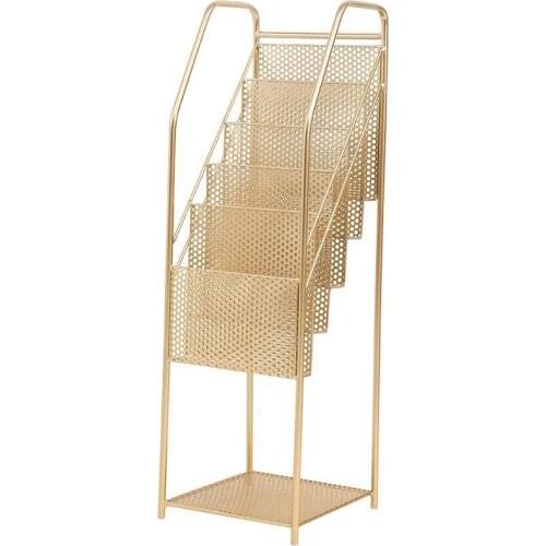 Bookshelf Landing Living Room Corner Multilayer Bookshelf Simple Modern Bookshelf And Magazine Shelf