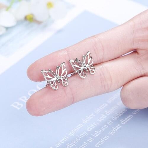 Luckydays New Ear Cuff For Women Without Piercing Butterfly Earrings Earcuff Fashion Hollow Jewelry Ear Clips