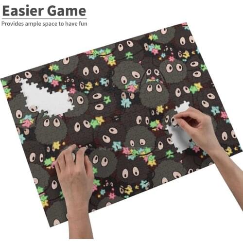 Many Susuw Jigsaw Puzzle Puzzles For Adults Release Pressure Kids Games Toys Studio Ghibli Hayao Miyazaki Nausicaä Laputa