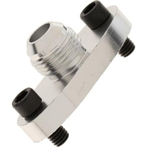 New TF008 Oil Drain Flange Gasket Adapter Kit 10AN Fitting T3 T4 Turbos