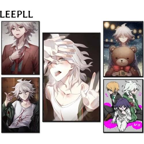 Poster Print Wall Art Modular Modern Danganronpa Komaeda Nagito Anime Nordic Style Canvas Bedroom Home Decoration Painting Wall