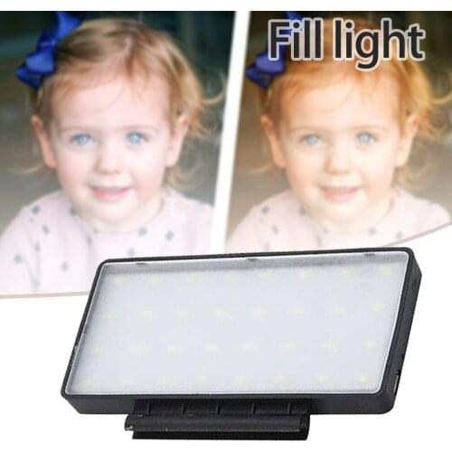 Подсветка Fill Light 3 Colors Settings Create Professional Content Reduce Grain in Photos Portable for Beauty Gifts for Girls