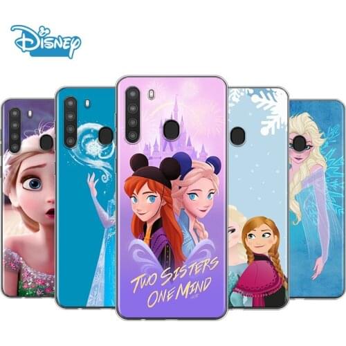 Frozen Elsa Anna For Samsung A90 A80 A70 A70S A60 A50 A40S A30 A20 A10S A10E A10 A2 Core Transparent Phone Case