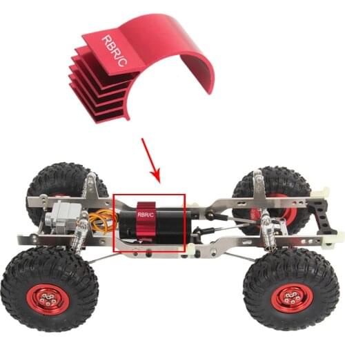 370 Motor Heat Sink Cooling Fin Upgrade Aluminium Heatsink For Remote Control Car RC Toy Brushless Model Repair Replace parts