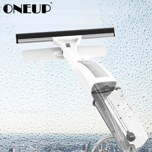 ONEUP Brush For Cleaning Windows Adjustable Scraper For Kitchen Toilet Spray Type Cleaning Tools Home tools Bathroom Accessories