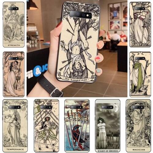 Tarot cards for Halsey HFK Phone Case for samsung galaxy s21 s20 fe s10 s9 s8 s30 note 20 10 ultra plus pro lite 5G funda cover