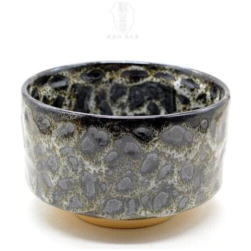 Japanese handmade ceremony pottery matcha bowl green tea maker cup glaze teacup Kung Fu tea set vintage food chawan