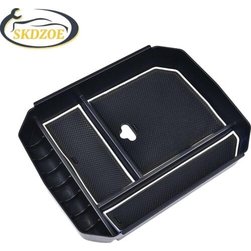 SPEEDWOW For Toyota Highlander 2015 2016 2017 2018 Car Central Control Armrest Storage Box Organizer Box Car Interior Parts