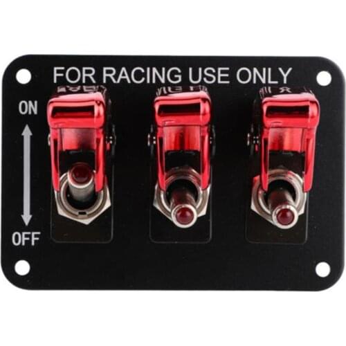 12V 20A Automotive Toggle Combination Switch Racing Ignition Engine Relays Switches RV Refitting Panel Switch