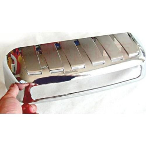 ABS chrome design For toyota Prado 120 accessories plate LICENSE FRAME fit Prado fj120 2003 2004 2005 2006 2007 2008 auto parts