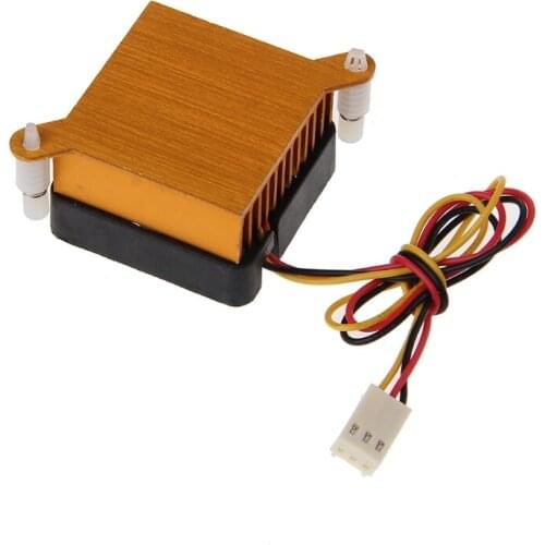 PC Northbridge Chipset Aluminium Cooler Heatsink 40mm Fan For 3D Printer Cooling R9UA