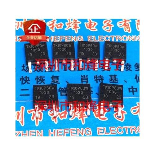 Free shipping 100PCS TK10P60W TO-252 600V 9.7A