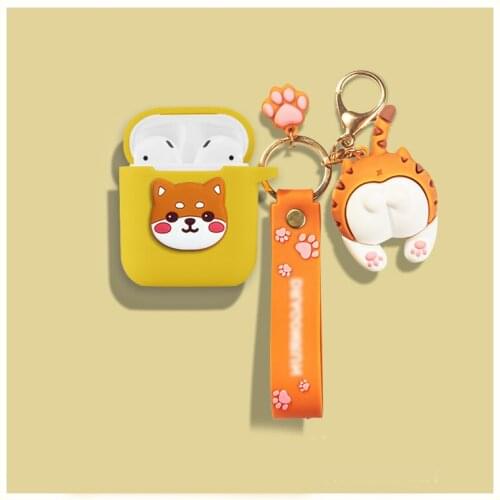 For Apple AirPods 1/2/3 Wireless Bluetooth Earphone Case Charging box Cartoon soft Protect Cover AirPods PRO Airpods 2