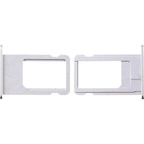 Sim card holder for Iphone 6 Plus Silver Slot ladder cart tray replacement