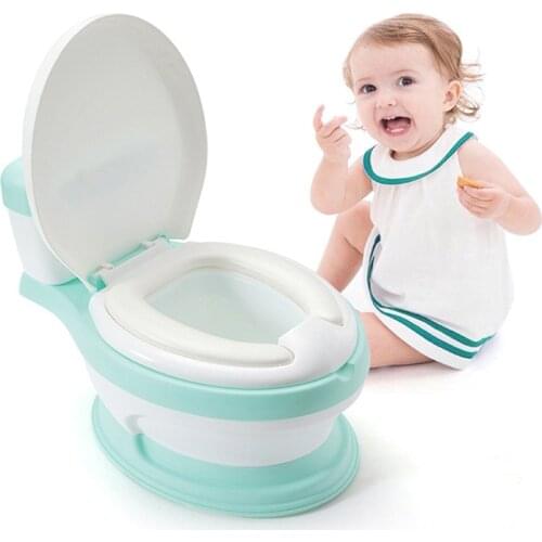 Baby Potty Childrens Potty New Training Seat Baby Toilet Portable Backrest Urinal simulation Kids Toilet Trainer Bedpan