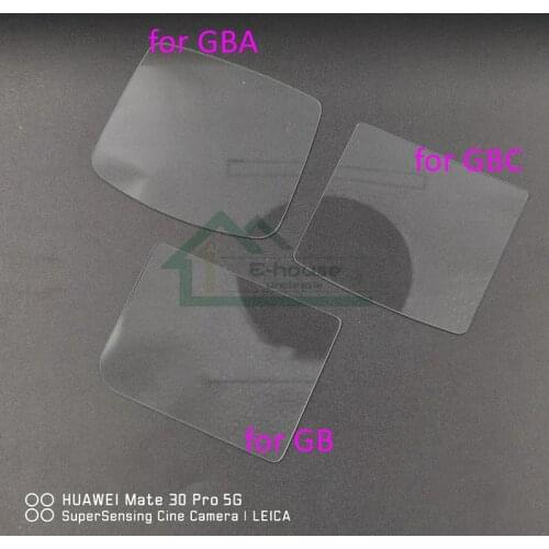 For GameBoy GBA GBC GB DMG Clear Glass Screen Len replacement LCD Screen Len High Quality