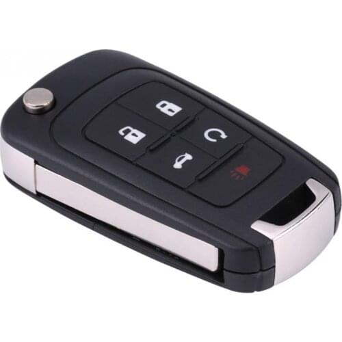 5 Button Entry Car Remote Control Key Fob Chip Key for CHEVROLET CAMARO for CRUZE MALIBU for SONIC GM Car Accessories