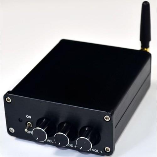 Mini HIFI AUDIO Class D TPA3116D2 *2 2.0 Dual Core Fever Digital Amplifier 100W*2 Bluetooth Version 4.2