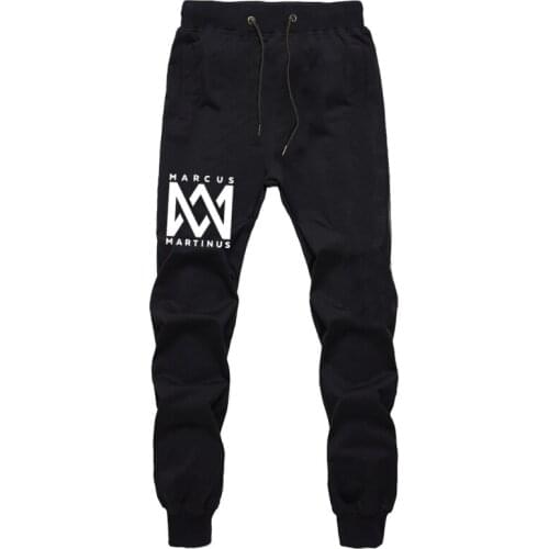 New Men Women Marcus & Martinus Pants Jogger Fitness Long Trousers Casual Sweat Breathable & Pockets Elastic Soft Cycling Pants