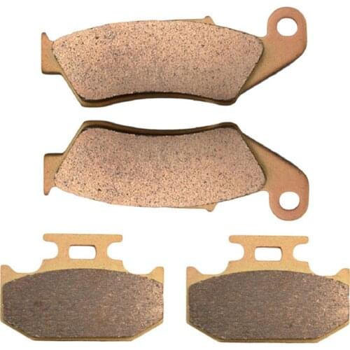 Motorcycle Parts Copper Based Sintered Motor Front & Rear Brake Pads For Suzuki DR-Z250 DR-Z 250 DRZ250 DRZ 250 01-07 Brake Disk