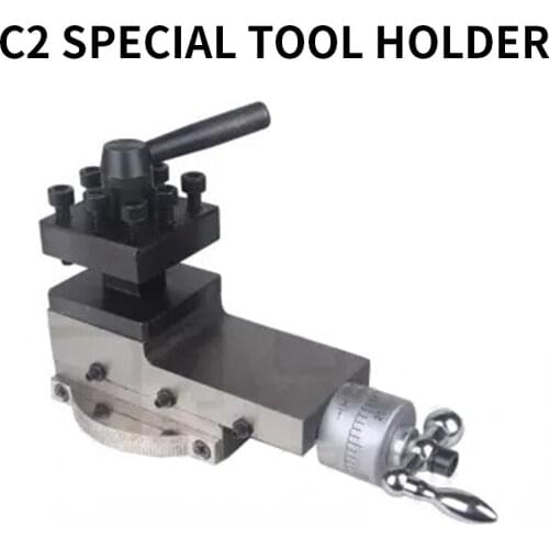 S / N: C2-1000 C2 Small Lathe Tool Holder Mini Locomotive Accessories C2 Special Tool Holder Tool