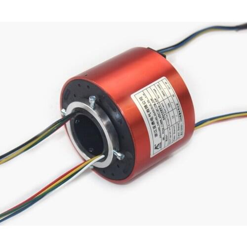 Wholesale through bore slip ring 12 wire SRH3899-12P