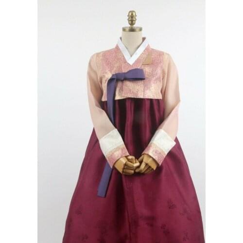 Korean Traditional Dress Hanbok for Womens Clothing for Daily or Large-scale Performances