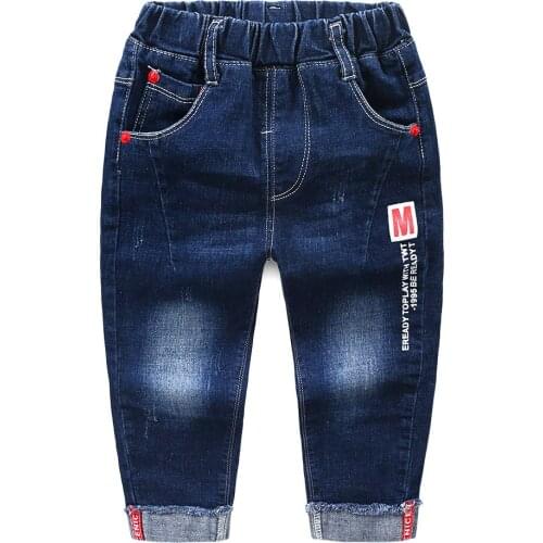 Spring Girls Jeans Baby Kids Jeans for Children Boys Girls Thin Denim Pants Toddler Pants Girls Kids Pants for Boy Girl 2-8Y