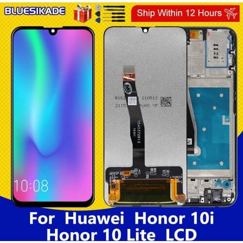 6.21" For Huawei Honor 10 Lite LCD Display Assembly Touch Screen For Honor 10i HRY-LX1 HRY-LX1T HRY-AL00a LCD Replacement Parts