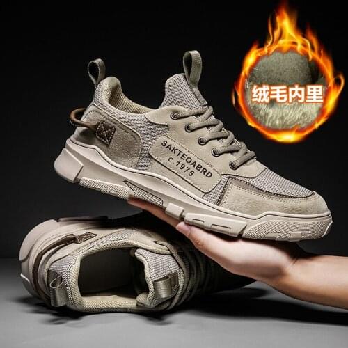 Winter New Sneakers Fashion Men Casual Shoes Outdoor Low Brand Walking Shoes Comfortable Breathable Men Shoes