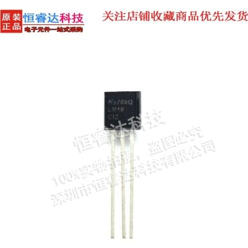 10PCS New original Electronic components lm19ciz / NOPB IC sensor temperature 2.4V 10uA to 92-3 lm19ciz lm19 19C