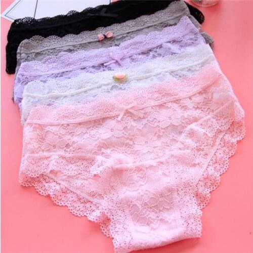 7 Pcs Cotton Underwear for Girls 2018 New Children Soft Panties Teenages Candy Color Briefs SQ-A386-7P