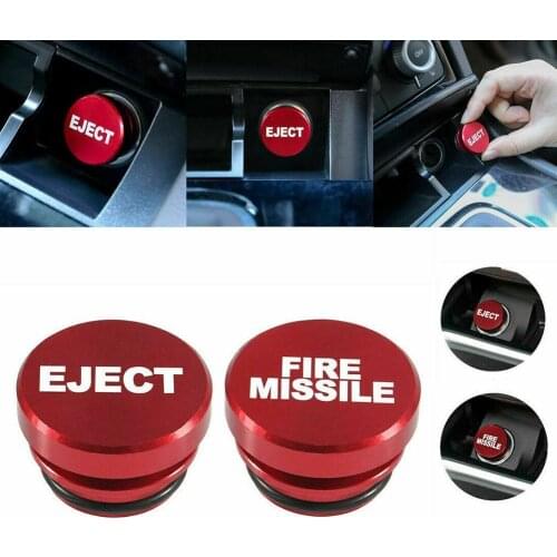 Car Cigarette Lighter Cover Car Universal Cigarette Lighter Cover Universal 12V Eject Button Metal Fittings