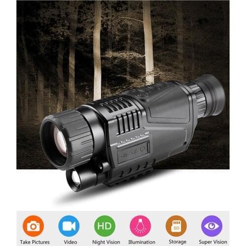 HD IR Infrared Night Vision Scope Digital Monocular Telescope Wildlife High Quality Night Vision Optics Hunting Equipment