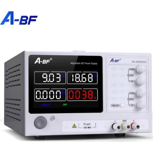 DC Power Supply Switching Lab Adjustable 4 digit Power Bench Source LED High Precision Stabilized Power Supply Unit Color Screen