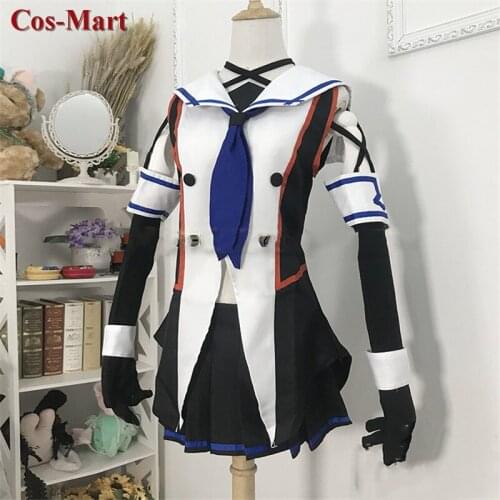 Game Collection Umikaze Cosplay Costume Fashion Cute Combat Uniforms Dress Activity Party Role Play Clothing Custom-Make Any