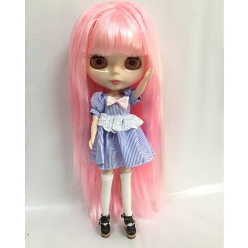 Pink Hair Nude Blyth Doll ,Factory doll Toy For Girls 2017999