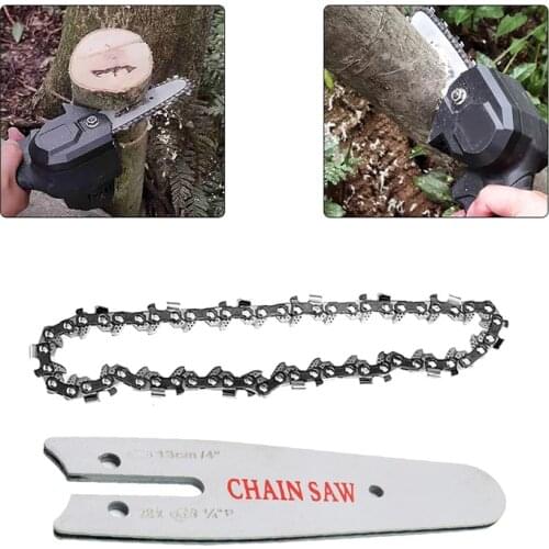 4/6/8inch Mini Steel Chain Saw Chain Electric Saw Accessory Replacement Chain Superior Technology Electric