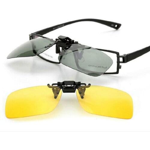 Men Women UV400 Flip Up Glasses Frame clip Polarized Sunglasses Adult Kids Travel Sun Glasses Clip big Medium small Goggles