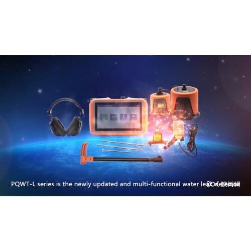 PQWT-L30 plumbing tool best quality pipe water leak detector of pipes series test instrument wifi