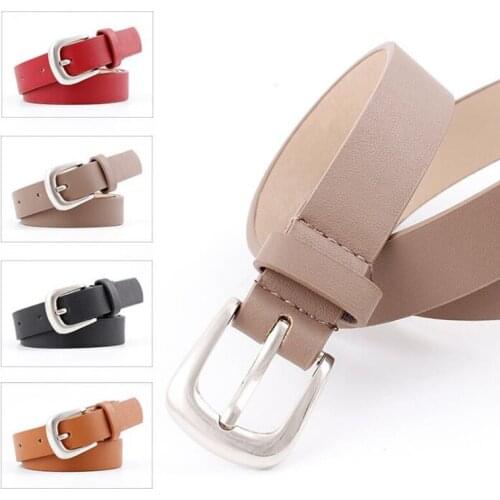 Hot Womens Belt Luxury Designer Brand Belts for Women 2020 Fashion Female Black Faux Leather Dress Jeans Ladies Waist Belt