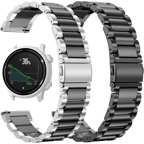 Stainless Steel Strap For COROS PACE 2/PACE2 Smart Watch Metal Bracelet Wrist Replace Band Accessories For COROS PACE 2 Correa