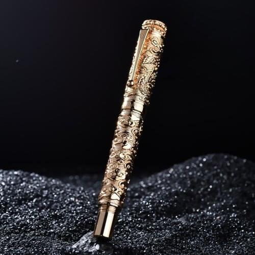 Luxury Jinhao All Metal Fountain Pen Exquisite Collection Ink Pen Gift Box Set Business Office Business Gift Ink Pen