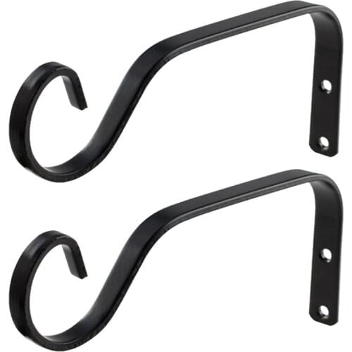 Nordic Wall Hanging Flower Pot Support Plant Bracket Hook Hanger Balcony Decor