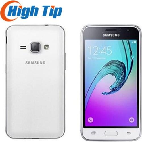 J120 Smartphone Samsung Galaxy J1 (2016) SM-J120 8GB ROM `1GB RAM LTE android Mobile cell phones original 5MP 4g DUAL SM-J120