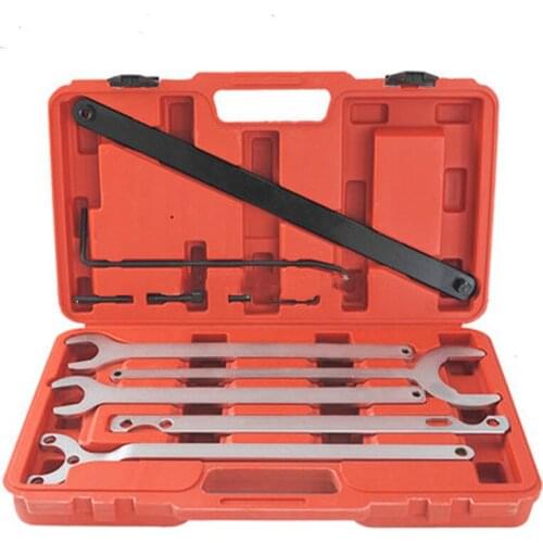 Fan Clutch Water Pump Service Clutch Holder Wrench Tool Set For Mer-cedes Ben-z B-M-W
