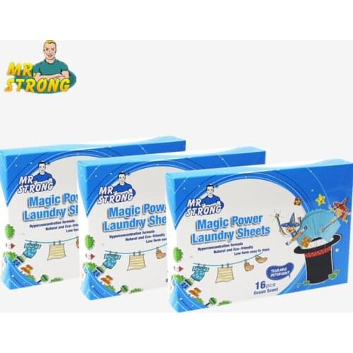 3Boxes/Lot Nano Super Concentrated Laundry Detergent Sheet Stain Remover Decontamination Laundry Discs Cleaning Travel Partner