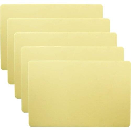 5/3 PCS Soft Silicone Tattoo Skin Practice Blank Double Sides Tattoo Microblading Practice Skin Pads Beginner Practice