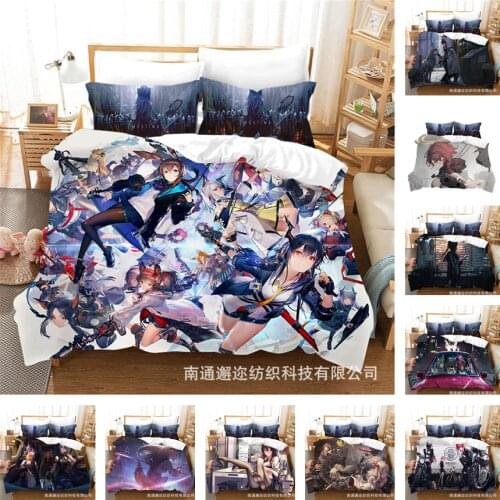 Arknights Home Textile Pillow Case 3D Bed Linen Duvet Covers Comforter Bedding Sets Bed Set Home Decor Bedding